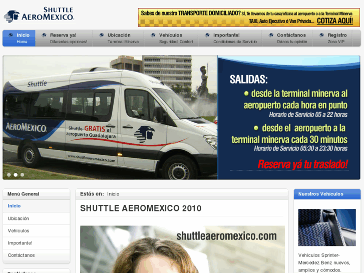 www.aeromexicoshuttle.com