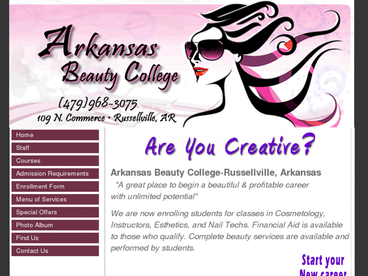 www.arkansasbeautycollegerussellville.com