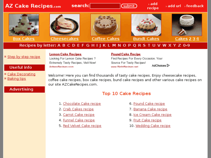 www.azcakerecipes.com