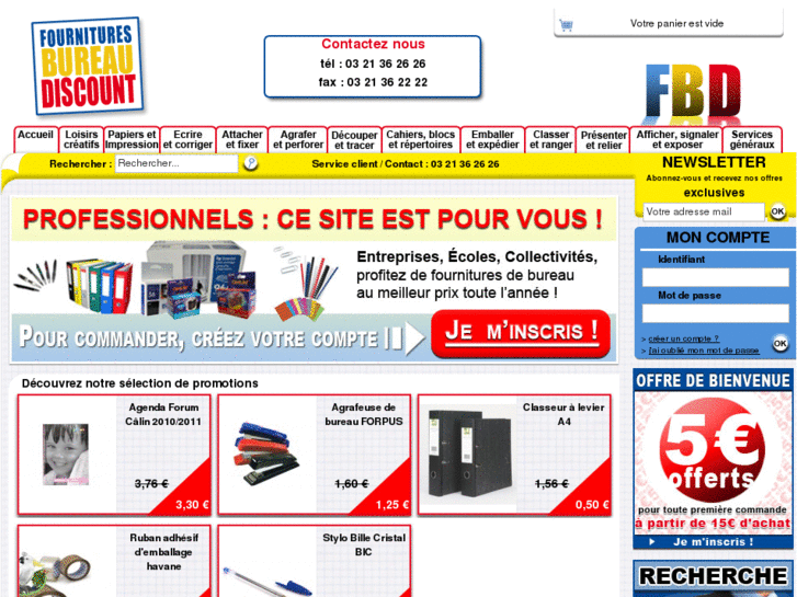 www.fournitures-bureau-discount.com