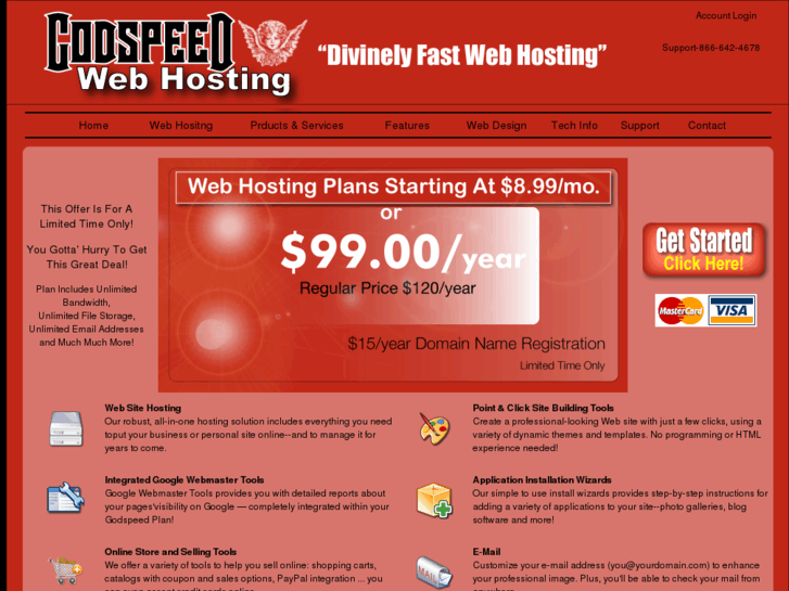 www.godspeedwebhosting.com