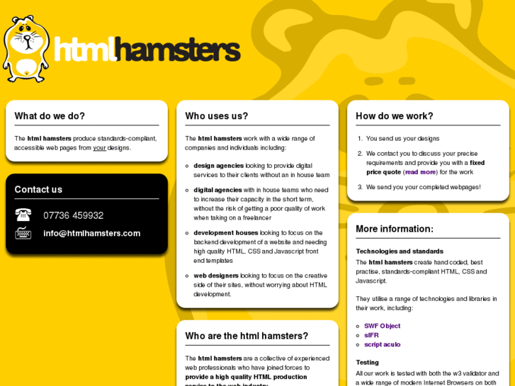 www.htmlhamsters.com