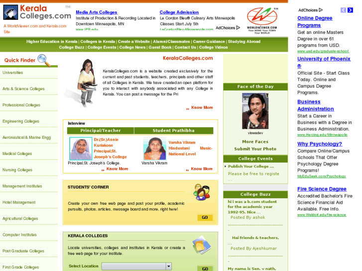 www.keralacolleges.com