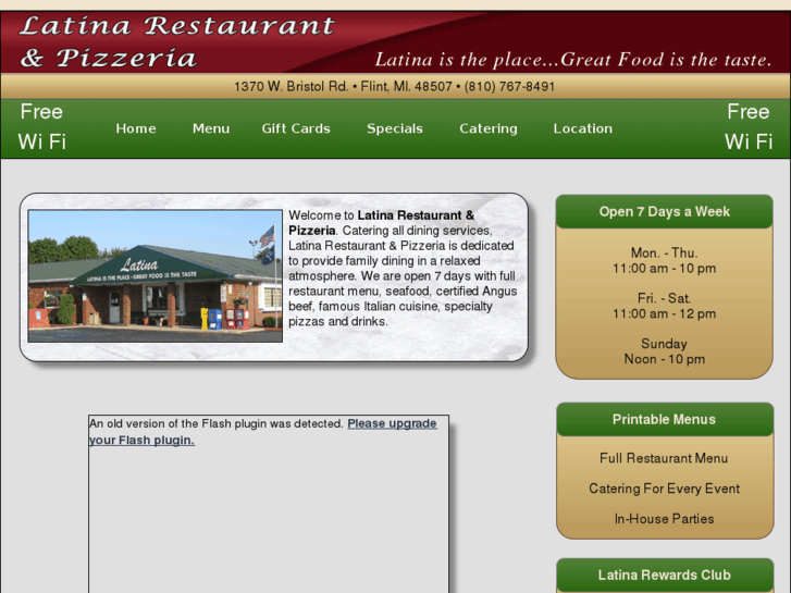 www.latinarestaurant.com