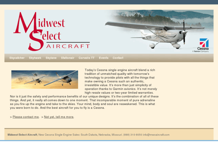 www.midwestselectaircraft.com