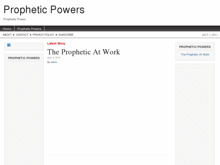 www.propheticpowers.org