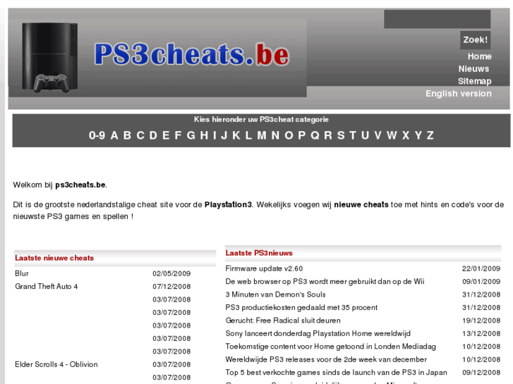 www.ps3cheats.be