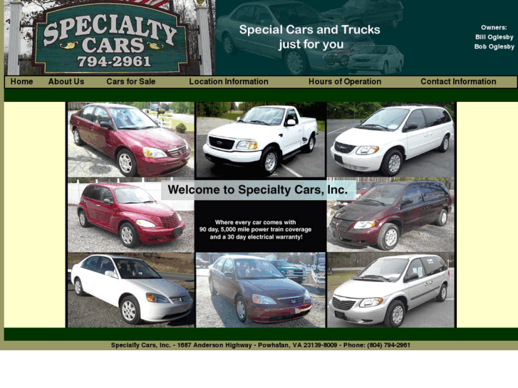 www.specialtycarsinc.com