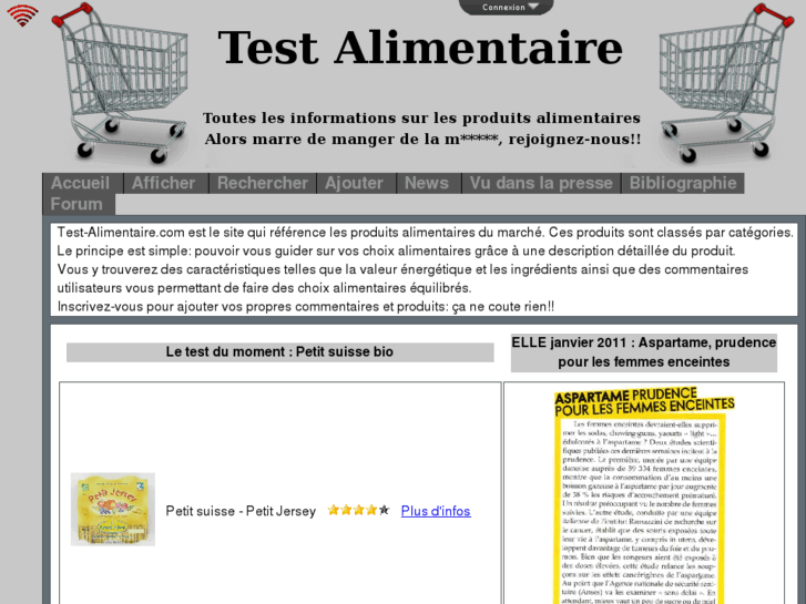 www.test-alimentaire.com