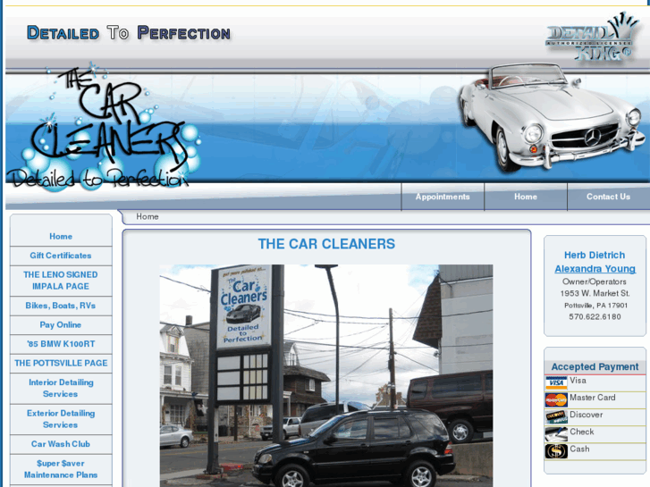 www.thecarcleaners.com