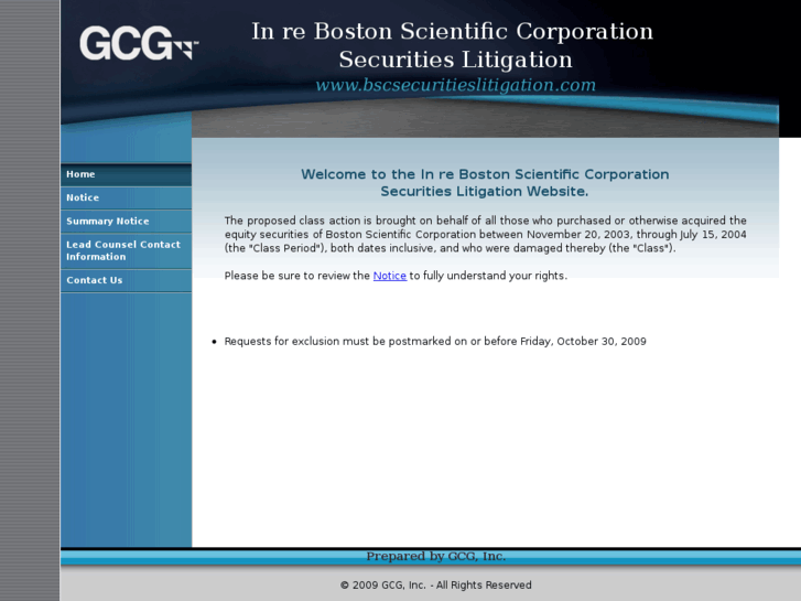 www.bscsecuritieslitigation.net