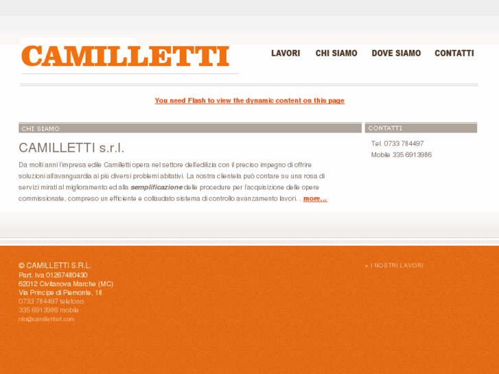 www.camillettisrl.com