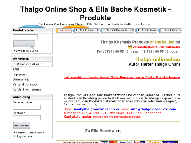 www.ellabache-onlineshop.com