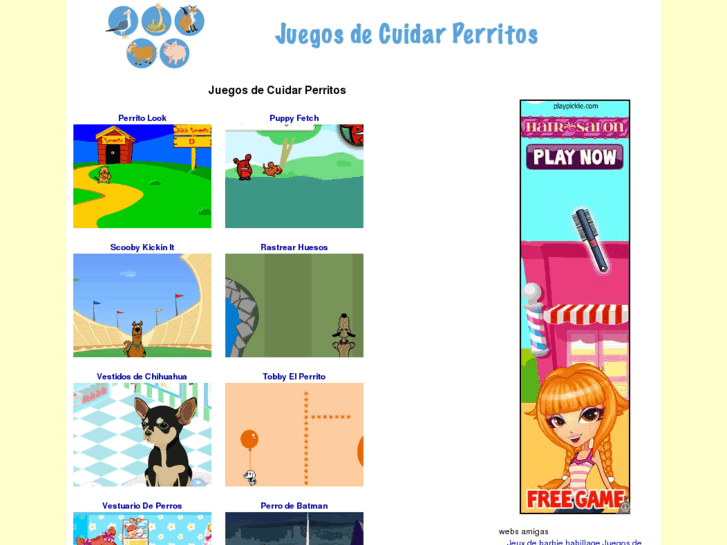 www.juegosdecuidarperritos.com
