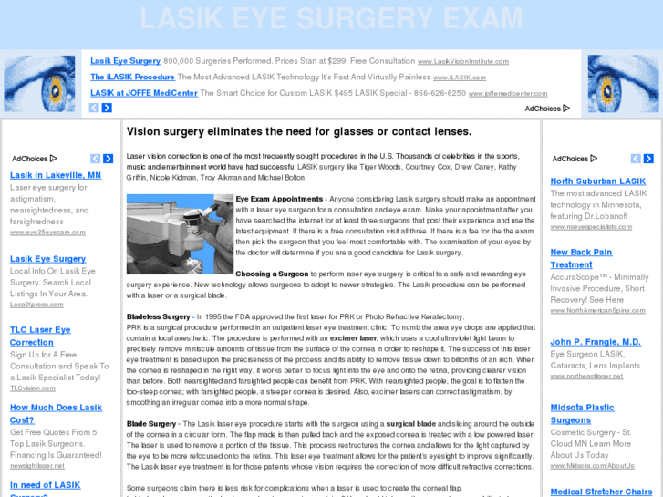 www.lasikeyesurgeryexam.com