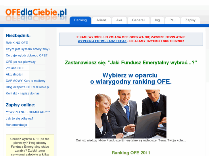 www.ofedlaciebie.pl