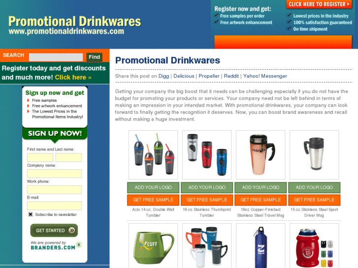 www.promotionaldrinkwares.com