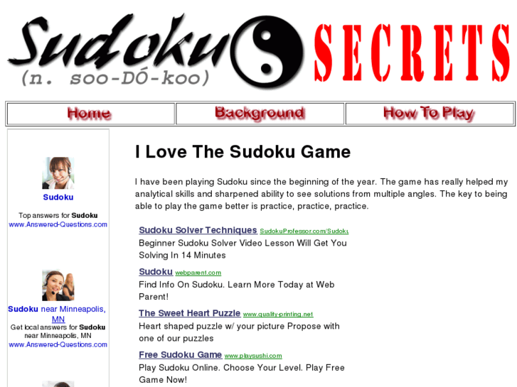 www.sudokusecrets.info