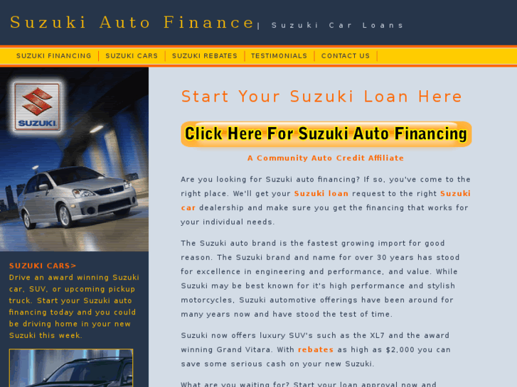 www.suzukiautofinance.com