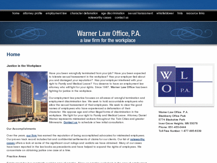 www.warnerlawoffice.com