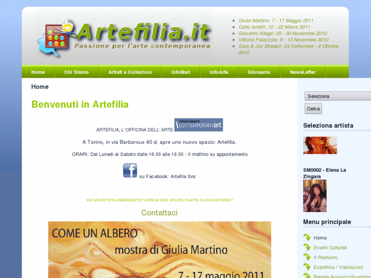 www.artefilia.it