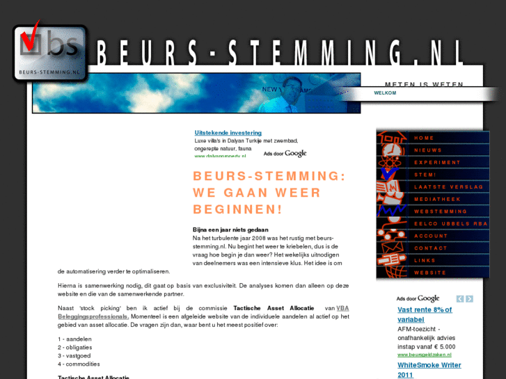 www.beurs-stemming.nl