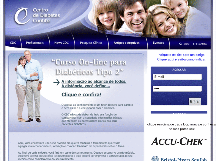 www.centrodediabetescuritiba.com.br