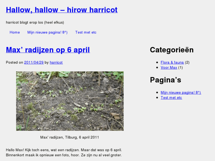 www.harricot.nl