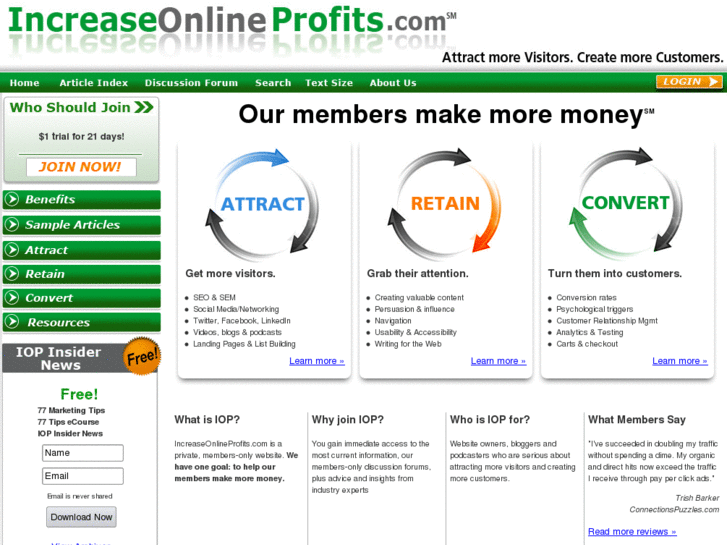 www.increaseonlineprofits.com