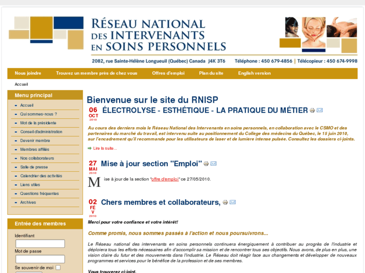 www.reseausoinspersonnels.com