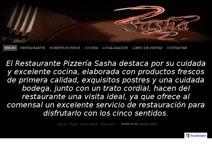 www.restaurantepizzeriasasha.com