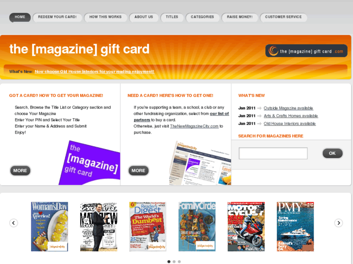 www.themagazinegiftcard.com