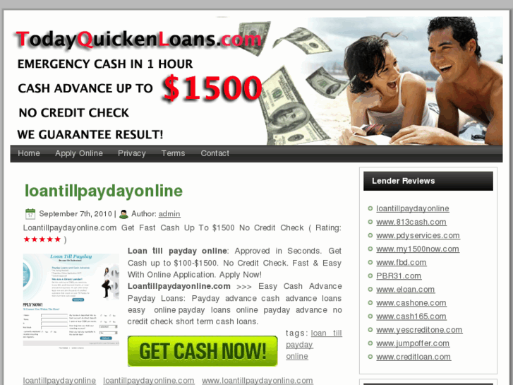 www.todayquickenloans.com