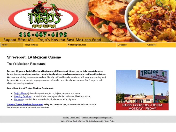 www.trejosmexicanrestaurant.com