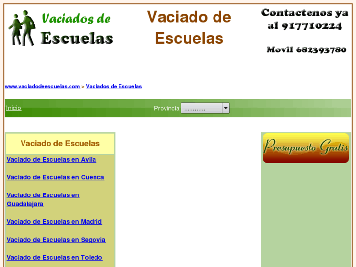 www.vaciadodeescuelas.com