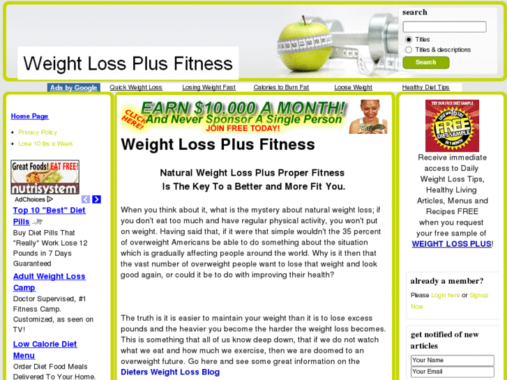 www.weightlossplusfitness.com