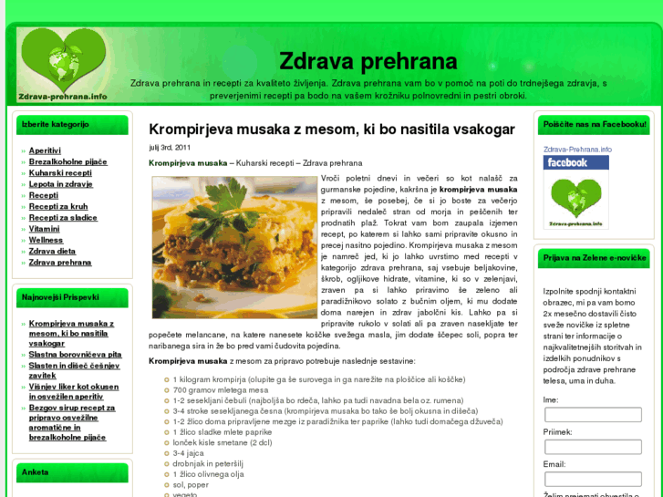 www.zdrava-prehrana.info