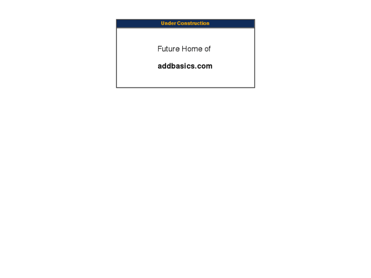 www.addbasics.com