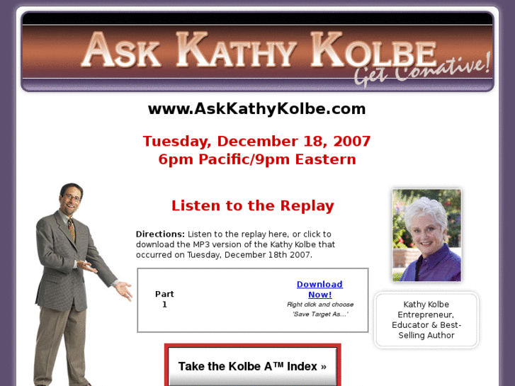 www.askkathykolbe.com