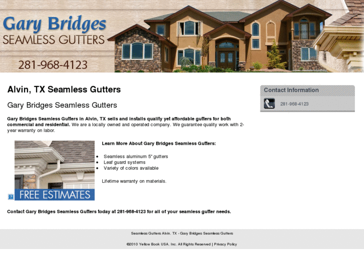 www.bridgesseamlessgutters.com