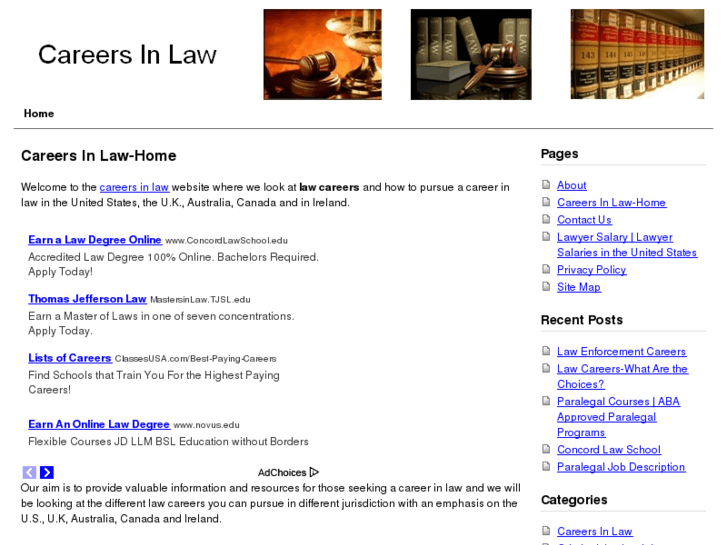 www.careersinlaw.org