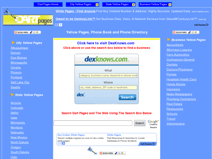 www.dartpages.com