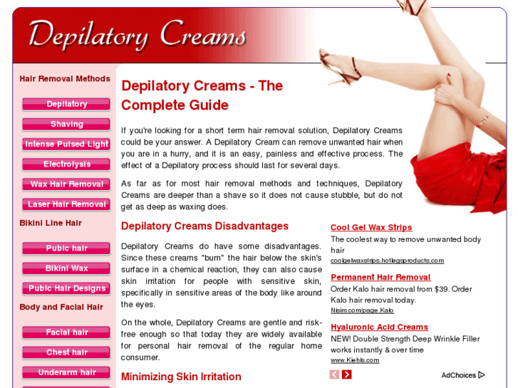 www.depilatory-creams.com