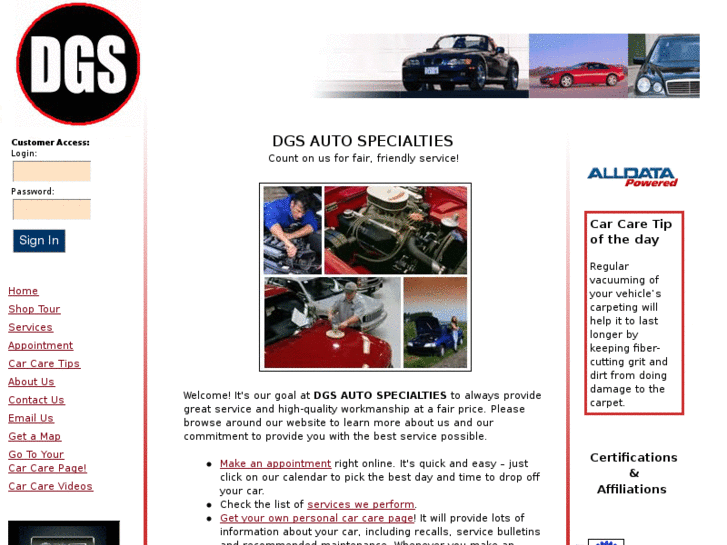 www.dgsautospecialties.com