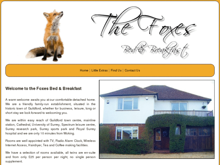 www.foxesbedandbreakfast.com