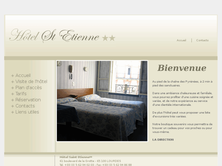 www.hotel-saintetienne-lourdes.com