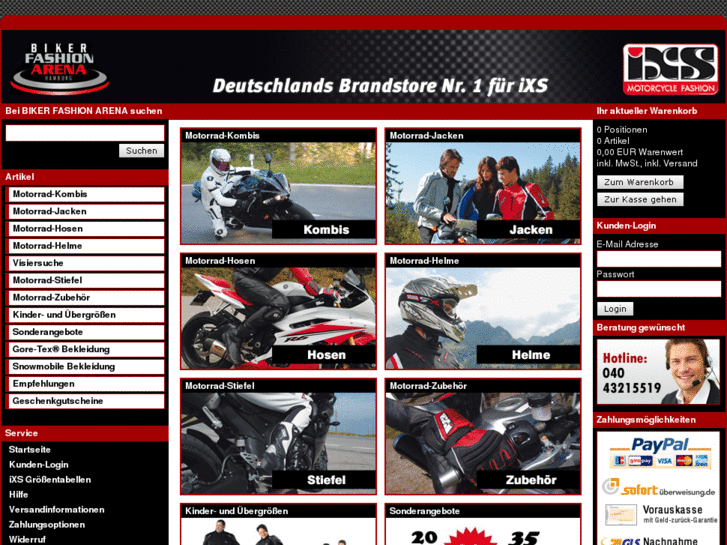 www.ixs-motorradbekleidung.de