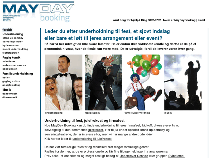 www.maydaybooking.dk