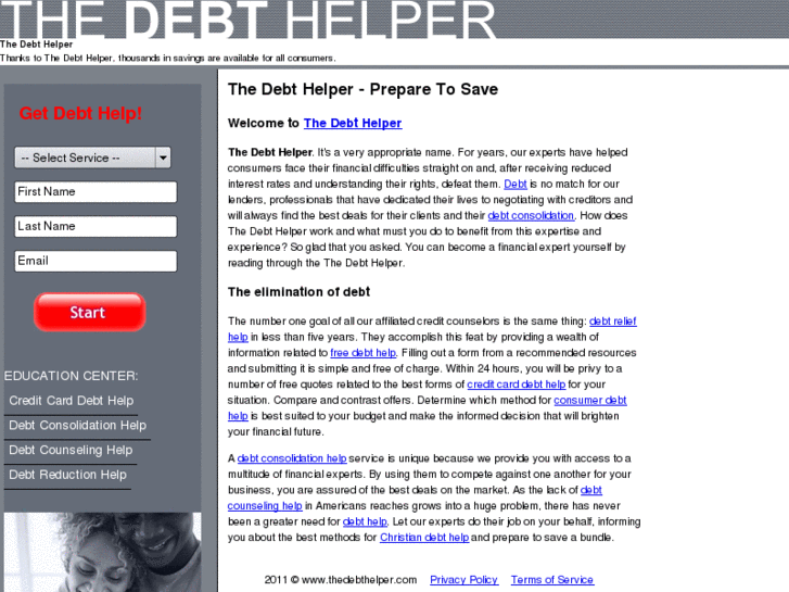 www.thedebthelper.com