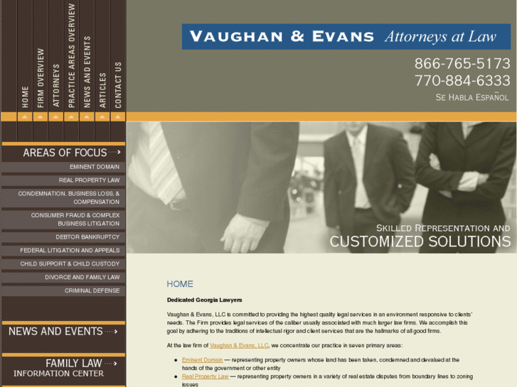 www.vaughanandevans.com